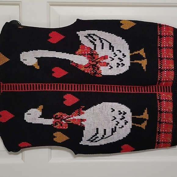 Vintage Womens Country Goose Pull Over Sweater Vest Sz L - Picture 2 of 5